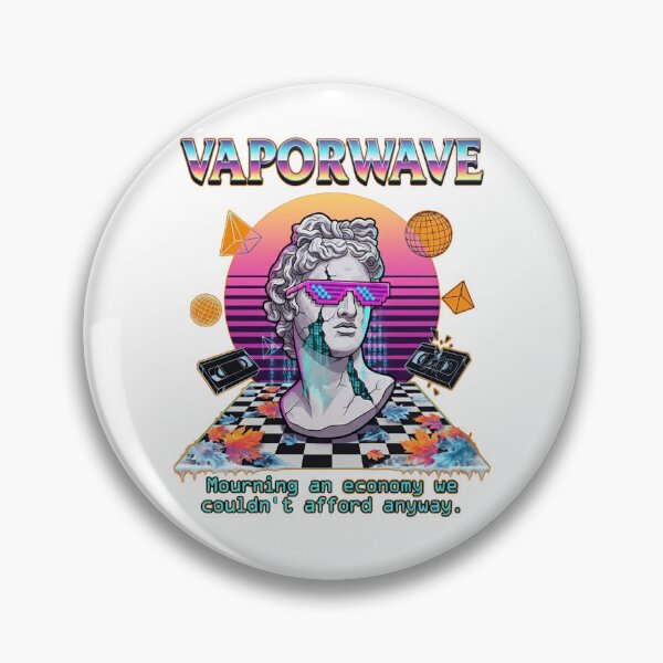 Item preview, Vaporwave: Mourning an economy we couldn't afford anyway. designed and sold by jrzvibe.
