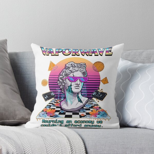 Item preview, Vaporwave: Mourning an economy we couldn't afford anyway. designed and sold by jrzvibe.