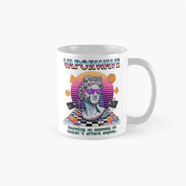 Item preview, Vaporwave: Mourning an economy we couldn't afford anyway. designed and sold by jrzvibe.