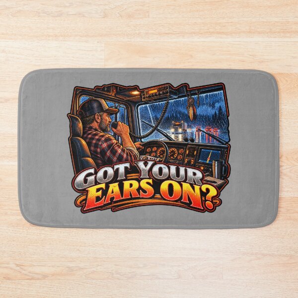 Item preview, Cabin View Trucker - Got Your Ears On?  designed and sold by NomadForge.