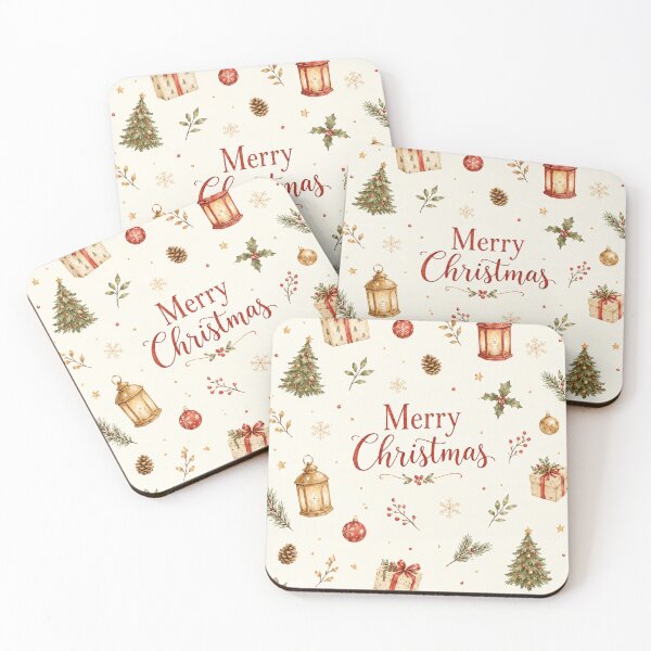 Item preview, Cozy Merry Christmas Christmas Tree & Holiday Ornaments designed and sold by mayatA-rt.