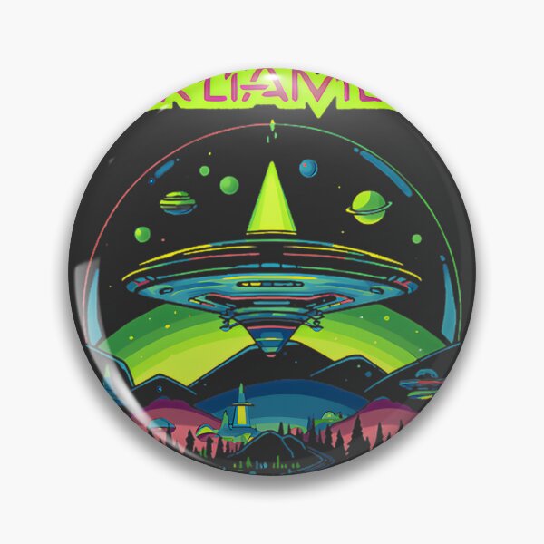 Item preview, Parliament Funkadelics Retro Mothership UFO Rock Funk Throwback Vintage Music Design designed and sold by MartinsErdmanis.