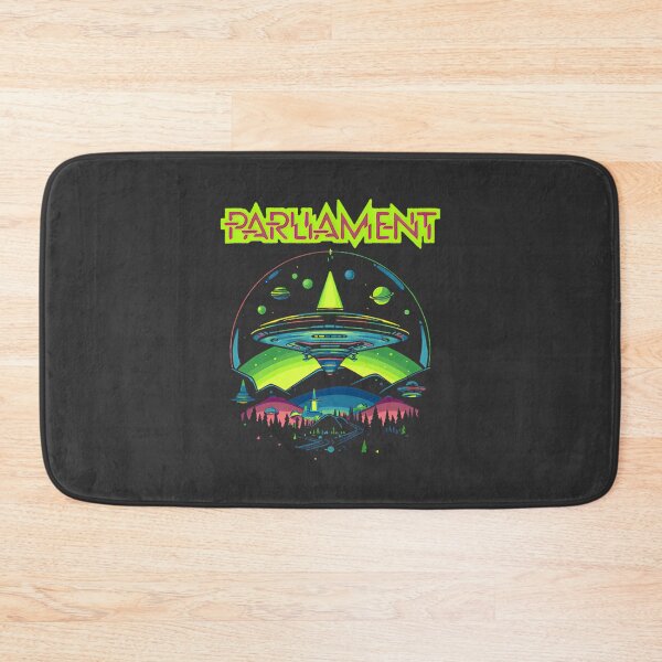 Item preview, Parliament Funkadelics Retro Mothership UFO Rock Funk Throwback Vintage Music Design designed and sold by MartinsErdmanis.