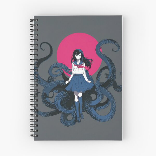 Item preview, Octopus girl on pink bg designed and sold by anytka.