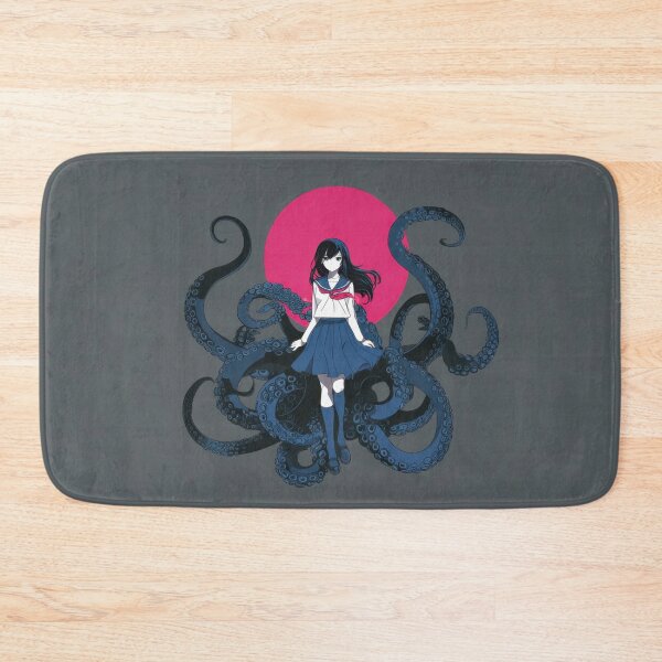 Item preview, Octopus girl on pink bg designed and sold by anytka.