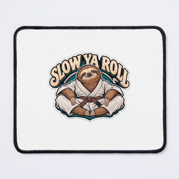 Item preview, Slow Ya Roll brown belt designed and sold by gamesandtheory.