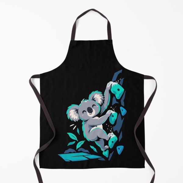 Item preview, Lindo koala escalando en bloque – diseño de escalada designed and sold by Pineapple-Tree.