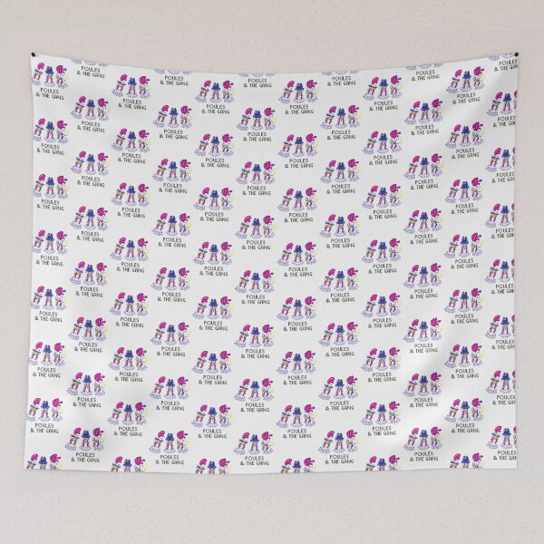 Item preview, Hens The Gang - Fun and Quirky Chicken Illustration Design designed and sold by danishakram999.