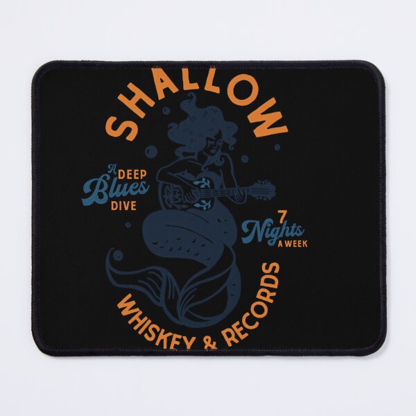 Item preview, Shallow Whiskey Deep Blues Music Fan designed and sold by Lehungstore.