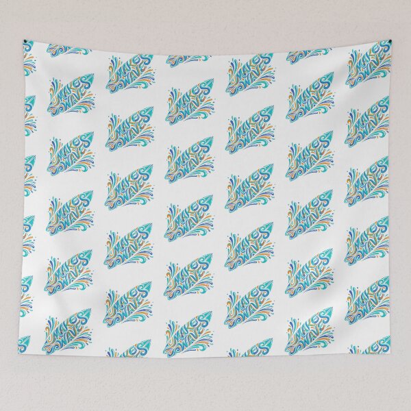 Item preview, Ocean Waves Surfboard Tropical Summer Vector Art designed and sold by CreativeArtisanPrints Shop.