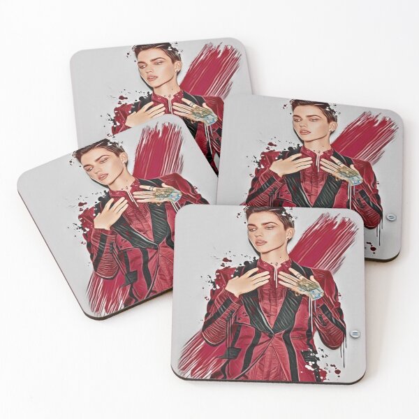 Aperçu de l'œuvre Édition du rouge à lèvres Ruby Rose créée et vendue par simpleswift.