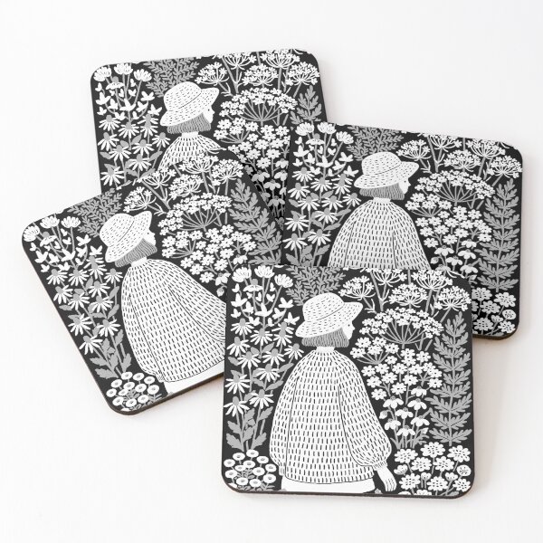 Item preview, Quiet Walk Through Wildflowers designed and sold by folskullyz.