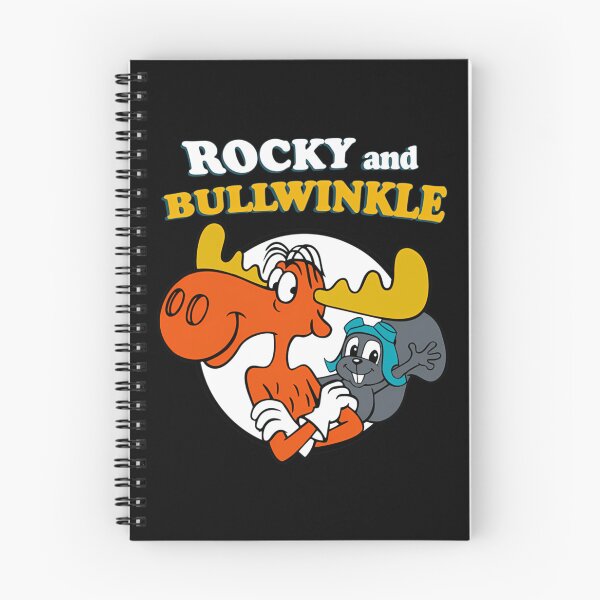 Item preview, Rocky And Bullwinkle Classic Cartoon Retro Design designed and sold by Mary Good.