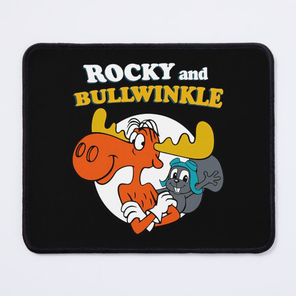 Item preview, Rocky And Bullwinkle Classic Cartoon Retro Design designed and sold by Mary Good.