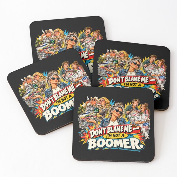 Item preview, Don't Blame Me I'm Not a Baby Boomer designed and sold by Ray's Photos & Art.