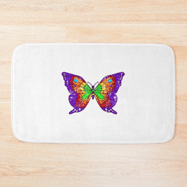 Item preview, Classic Rock Inspired Butterfly Design with Vibrant Colors designed and sold by PATRICIA ANTOIMA.