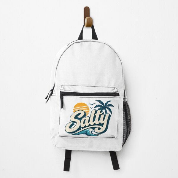 Item preview, Salty Surf Vintage Typography – Coastal Wave T-Shirt Design designed and sold by LarkLeaf.