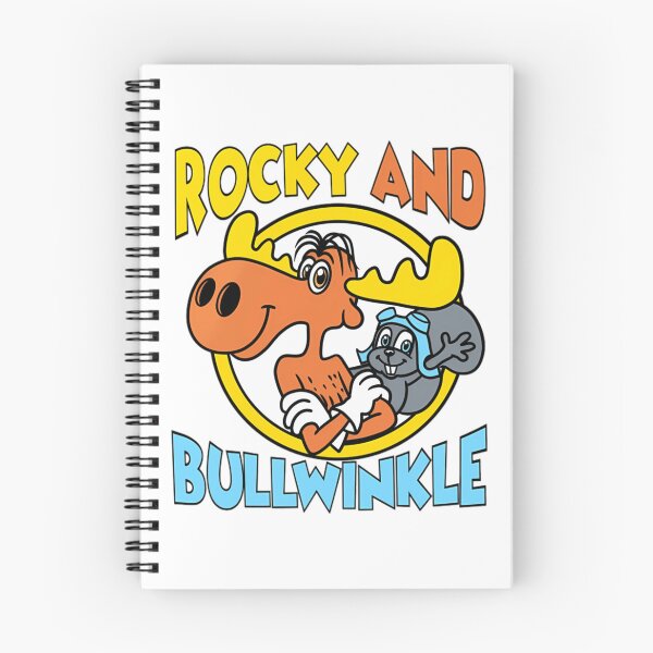 Item preview, Rocky And Bullwinkle Classic Cartoon Badge Design designed and sold by Mary Good.