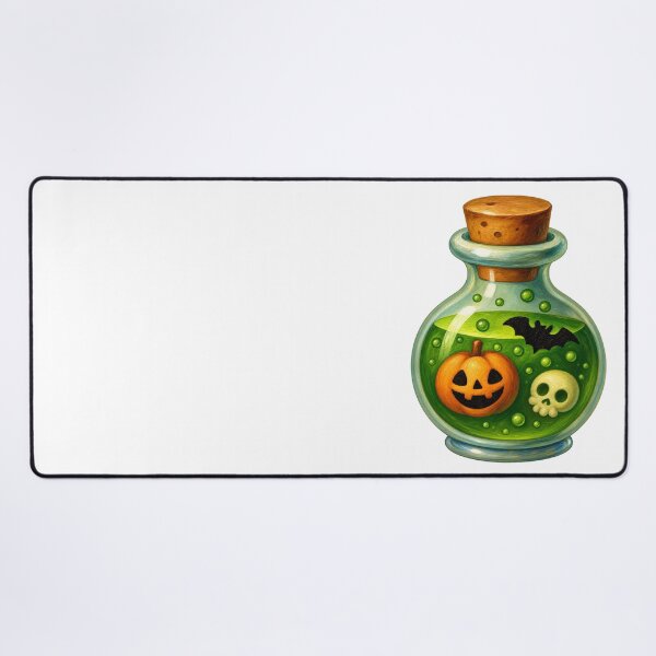 Item preview, The Emerald Halloween Brew | Spooky Potion Bottle designed and sold by Whatever Works.