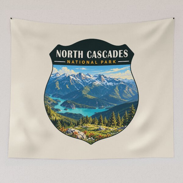 Artikelvorschau, North Cascades National Park entworfen und verkauft von Gideon Emmerich.