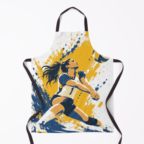 Item preview, Volleyball Art Print, Female Volleyball Player Print, Volleyball Bump Art, Girls Sports Decor, Dynamic Athlete Illustration, Volleyball Gift designed and sold by Studio pod Burom.