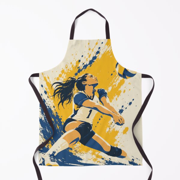 Item preview, Volleyball Art Print, Female Volleyball Player Print, Volleyball Bump Art, Girls Sports Decor, Dynamic Athlete Illustration, Volleyball Gift designed and sold by Studio pod Burom.