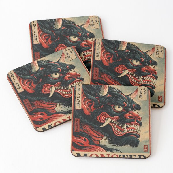 Item preview, Monster – Kaiju Horror Poster designed and sold by obstinator.
