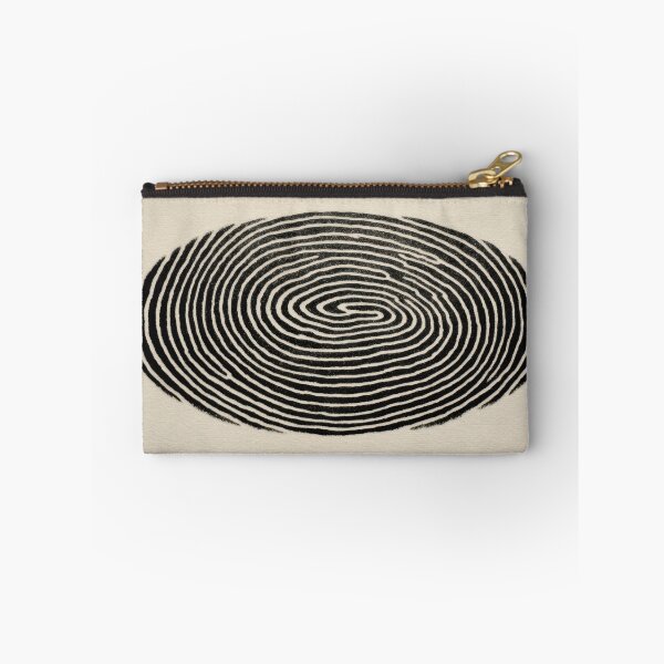 Item preview, Black and white fingerprint design designed and sold by anytka.