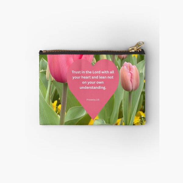 Item preview, Proverbs 3:5 tulip background  designed and sold by happytraveller1.