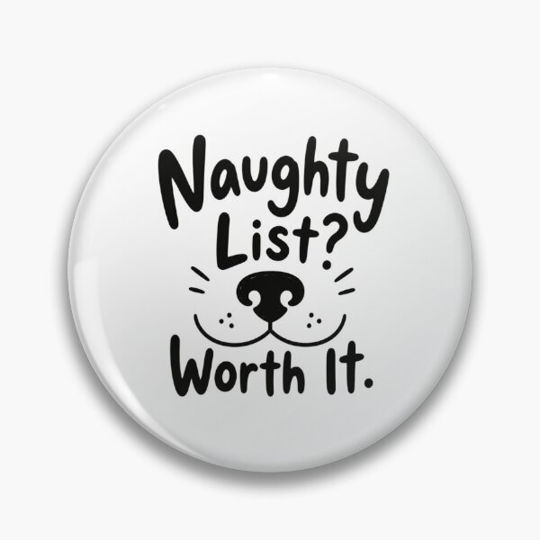 Item preview, Naughty List Worth It Funny Christmas Dog Lover Puppy Quote designed and sold by is-ann-are.