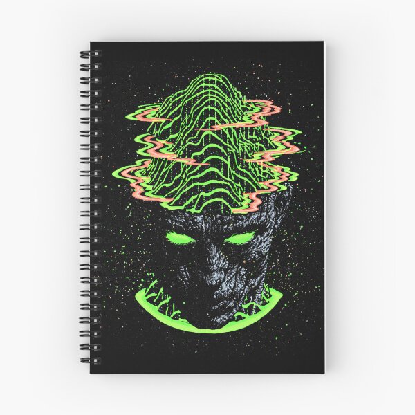 Item preview, Neon Mind Melt Portrait designed and sold by folskullyz.