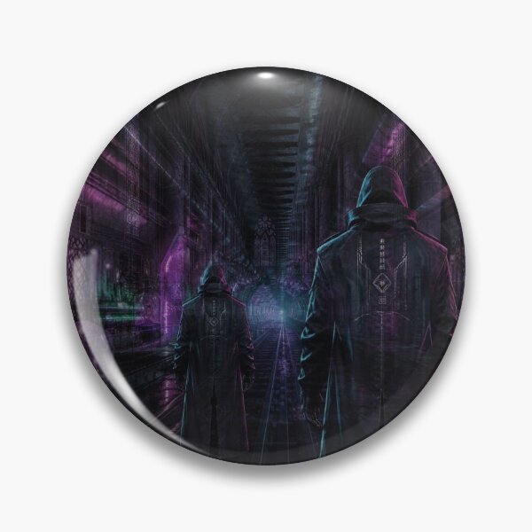 Item preview, Cyberpunk Subway Gothic Cathedral Time Slip Travelers Mural designed and sold by LazyDayzCo.