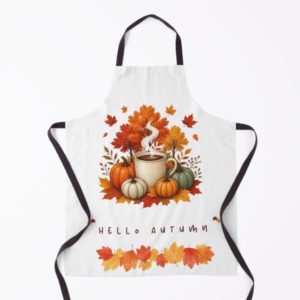 Item preview, Fall Vibes Cozy Autumn Coffee Leaves designed and sold by Sonaroyalisticshop.