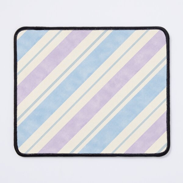 Item preview, Pastel Stripe Pattern – Blue Lavender Watercolor Stripes designed and sold by BROHLine Studio.