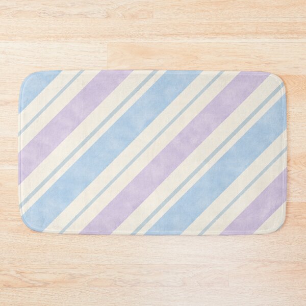 Item preview, Pastel Stripe Pattern – Blue Lavender Watercolor Stripes designed and sold by BROHLine Studio.