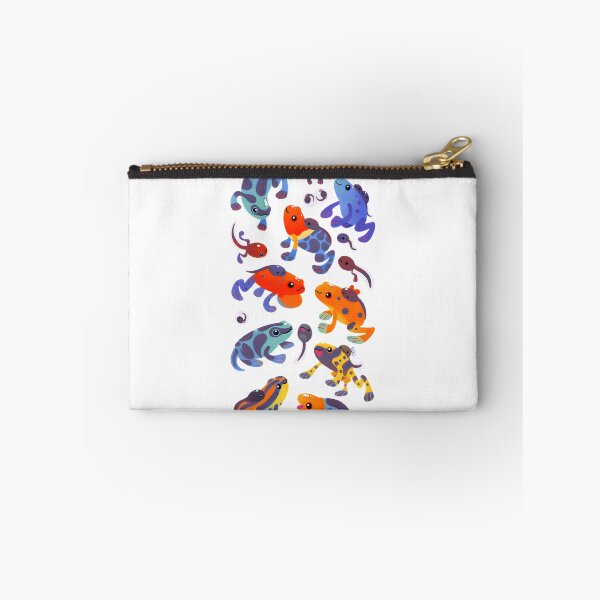 Item preview, Dark Poison Dart Frog Illustration with Vibrant Colors and Unique Patterns designed and sold by shehandilhara.