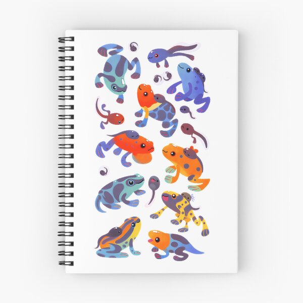 Item preview, Dark Poison Dart Frog Illustration with Vibrant Colors and Unique Patterns designed and sold by shehandilhara.