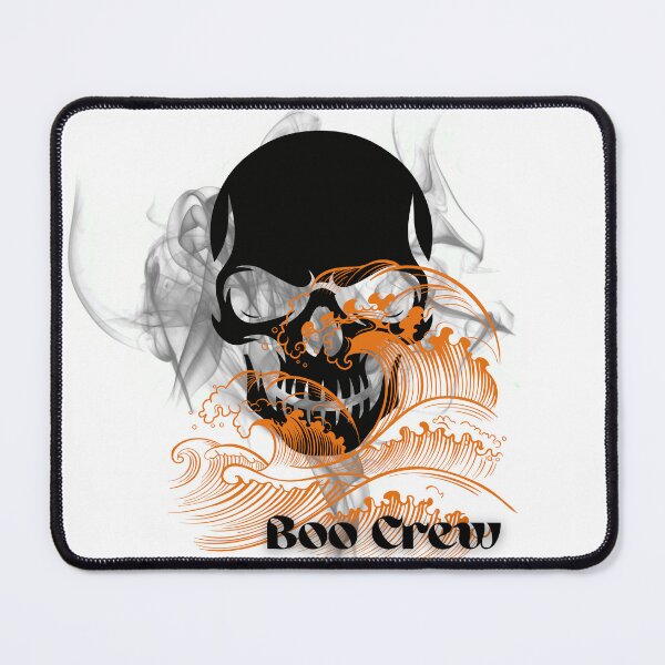 Item preview, Japanese Great Wave Orange Skull Gothic Halloween Art designed and sold by Alaakadry800.