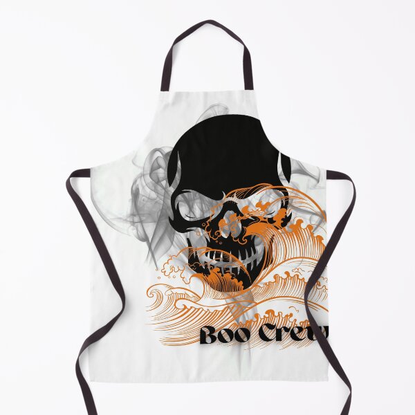 Artikelvorschau, Japanische Große Welle Orange Totenkopf Gothic Halloween Kunst entworfen und verkauft von Alaakadry800.