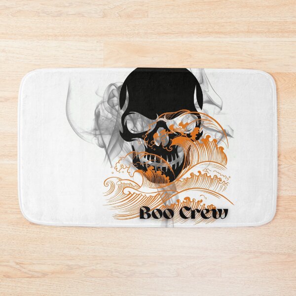 Item preview, Japanese Great Wave Orange Skull Gothic Halloween Art designed and sold by Alaakadry800.
