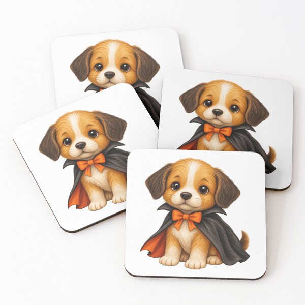 Item preview, The Little Vampire Pup | Cute Halloween Dog designed and sold by Whatever Works.
