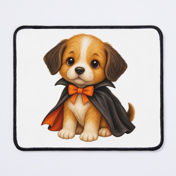 Item preview, The Little Vampire Pup | Cute Halloween Dog designed and sold by Whatever Works.