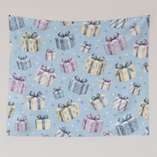 Item preview, Pastel Christmas Gift Pattern – Watercolor Presents designed and sold by BROHLine Studio.