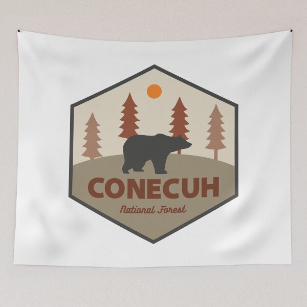 Item preview, Conecuh National Forest Bear designed and sold by Esskay Designs.