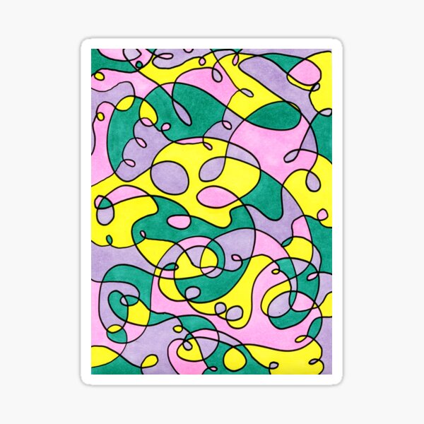 Loop Scribble Sticker