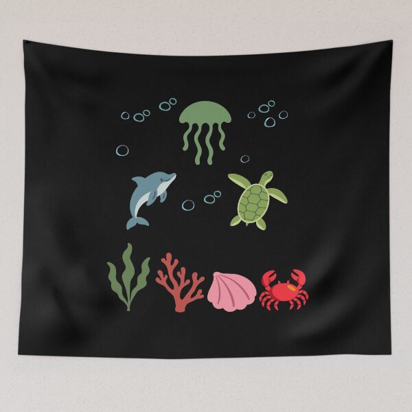 Item preview, Jellyfish, underwater children, dolphin designed and sold by Sir-Freaky.