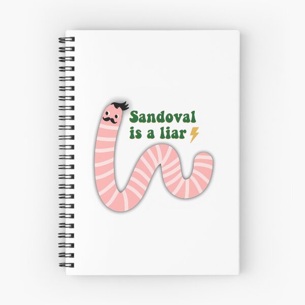 Item preview, Sandoval Worm With Moustache Sticker - Scandoval Is A Liar Team Ariana designed and sold by schell-renay.