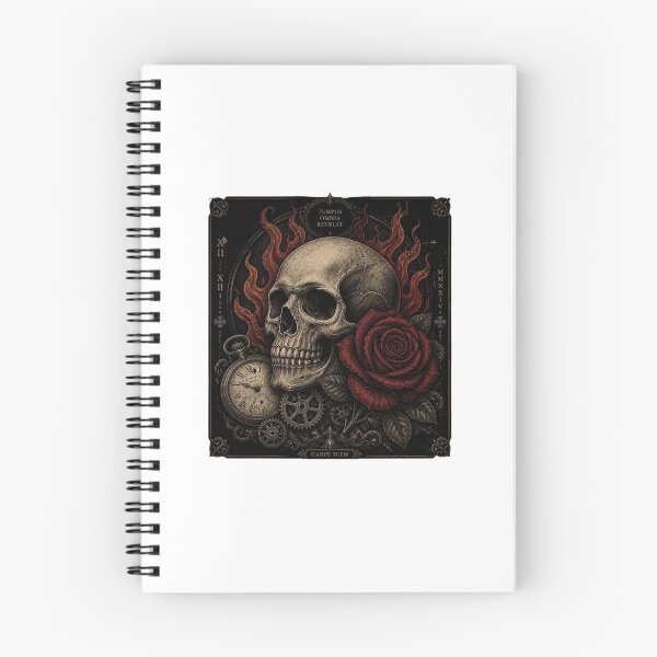 Item preview, ArtSkullRoseVintageGothicDesign designed and sold by Artrendzs.