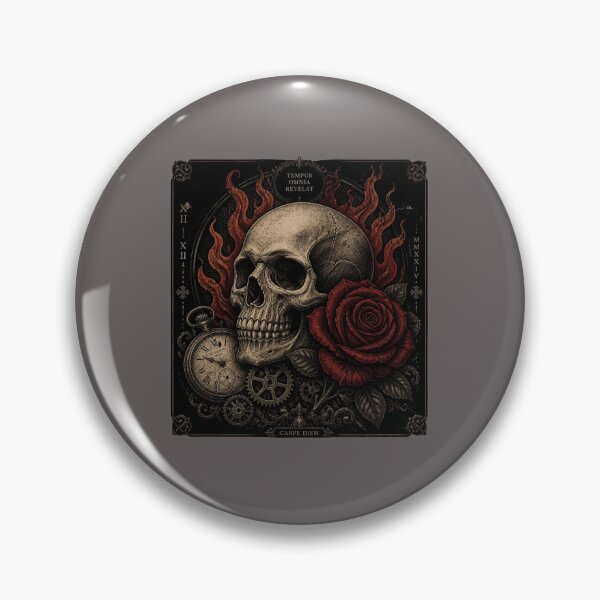 Item preview, ArtSkullRoseVintageGothicDesign designed and sold by Artrendzs.