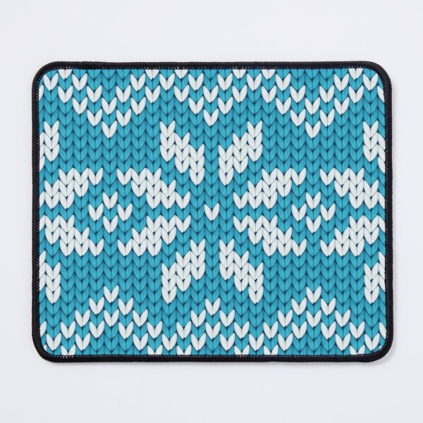 Item preview, Turquoise and White Nordic Knit – Scandinavian Fair Isle Sweater Pattern designed and sold by Art of Sun.